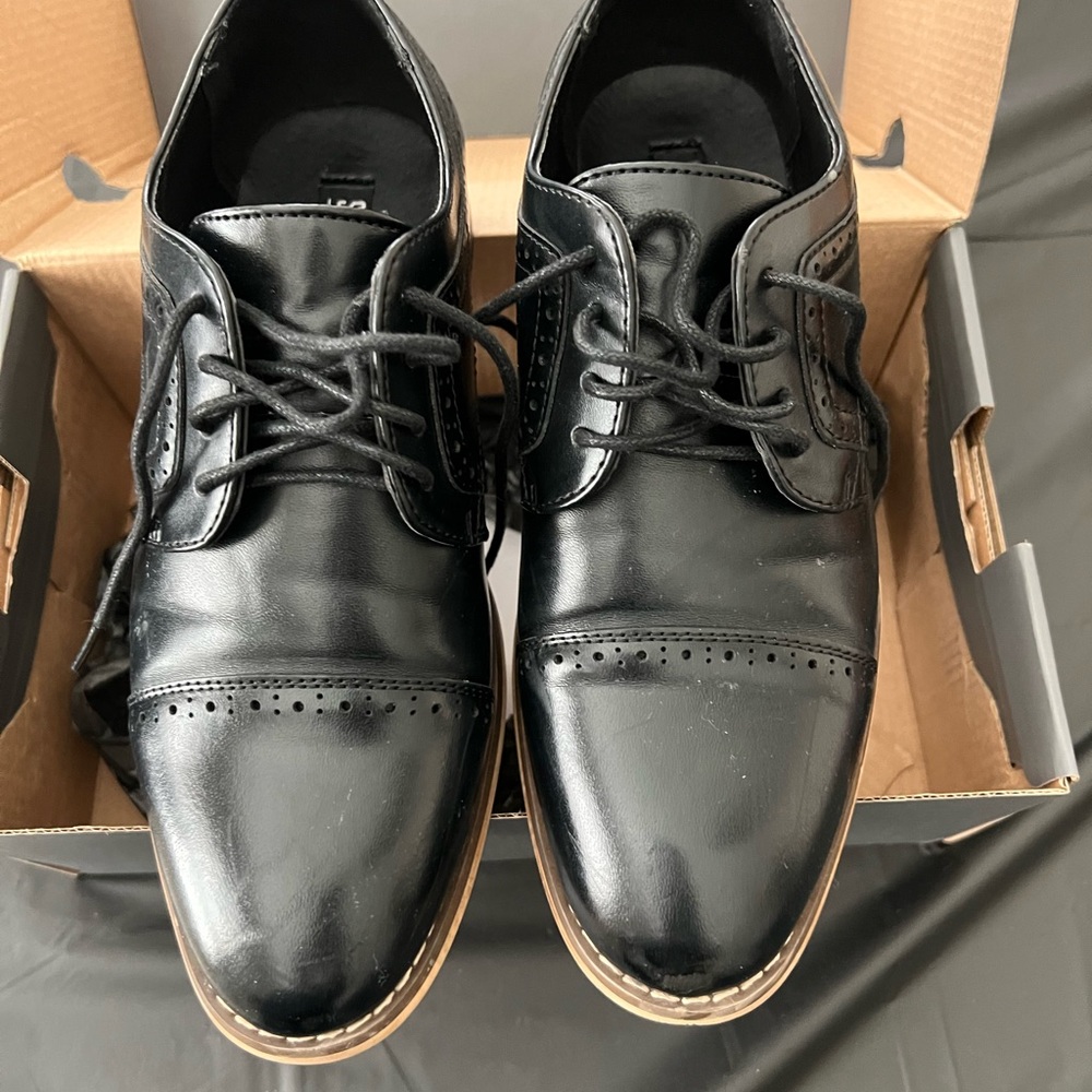 Boys Black Shoes